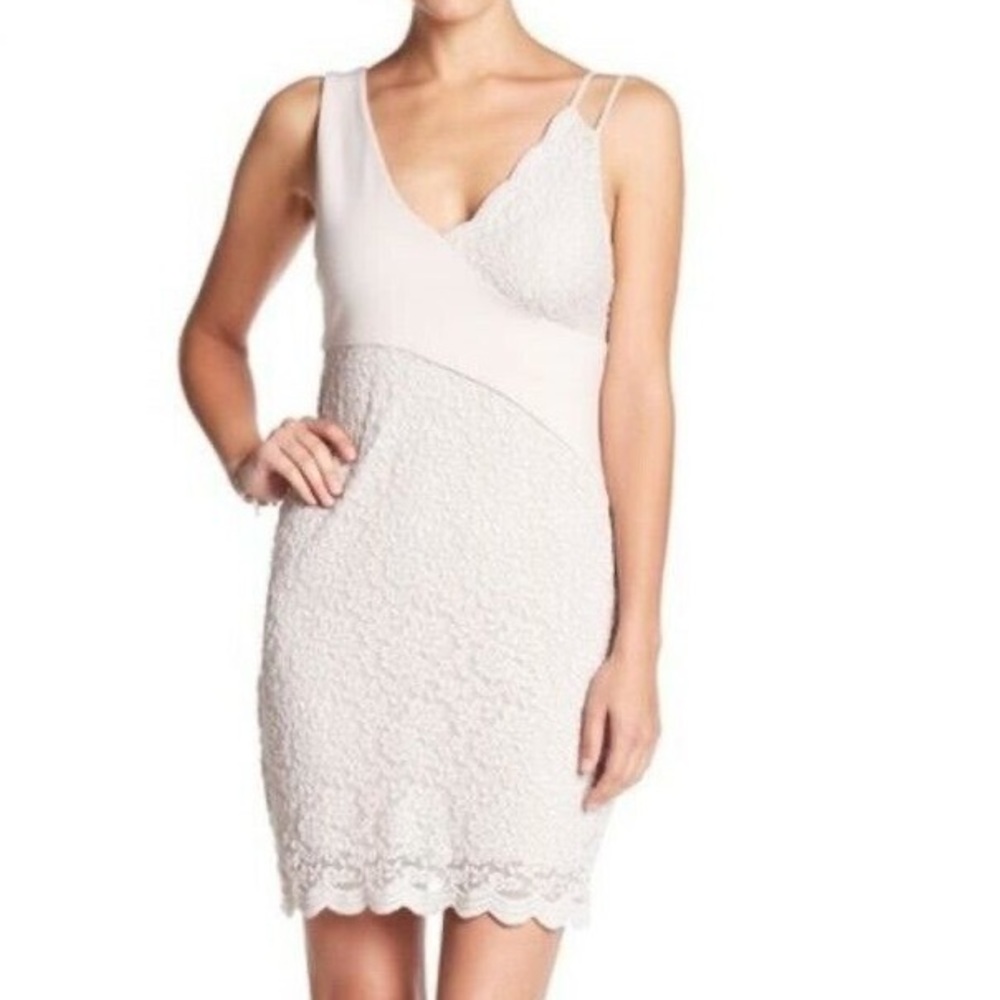 Free People Lower East Side Lace Mini Dress NWT